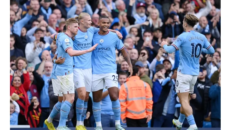 Haaland y De Bruyne le dan el triunfo a Manchester City.