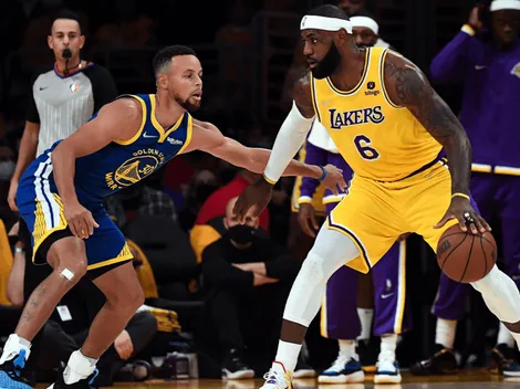 Golden State Warriors 123-109 Los Ángeles Lakers por la NBA 2022-2023