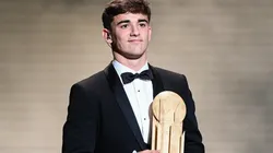 Gavi se quedó con el Trofeo Kopa en la gala del Balón de Oro