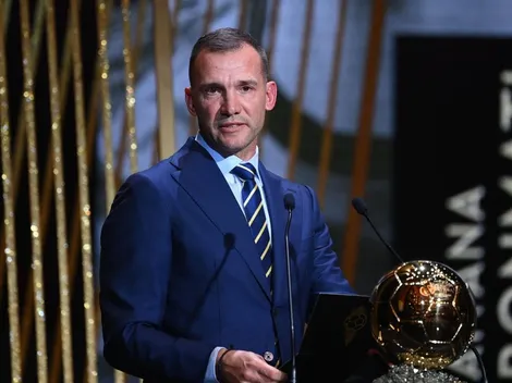 El emotivo momento de Andriy Shevchenko en el Balón de Oro