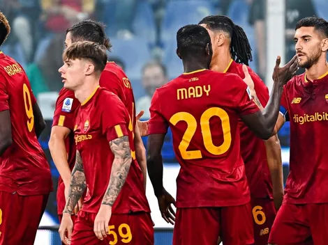 Roma ganó de visita a Sampdoria y sigue prendido en la cima de la Serie A