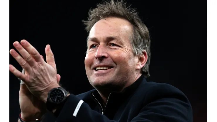 Kasper Hjulmand, entrenador de la selección de Dinamarca.