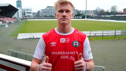 Albert Braut Haaland, el primo de Erling que la rompe en Noruega