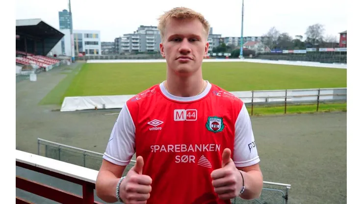 Albert Braut Haaland, el primo de Erling que la rompe en Noruega