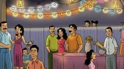 Encuentra el fantasma camuflado que aparece en la fiesta