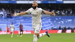 Benzema madrugó a Barcelona.