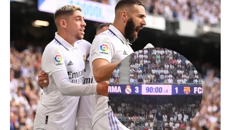 Real Madrid vence en el Clásico.