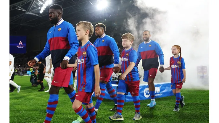 Jugadores de Barcelona, en la temporada 2021/2022.