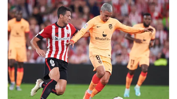 Griezmann marcó el único gol del partido.