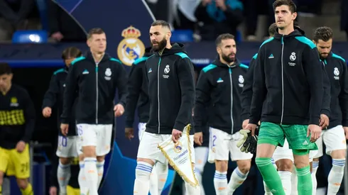 Benzema y Courtois en Real Madrid.