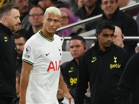 Alarmas en Brasil, Richarlison no pudo terminar el juego ante Everton