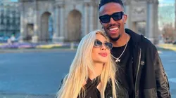 Karoline y Eder Militao.