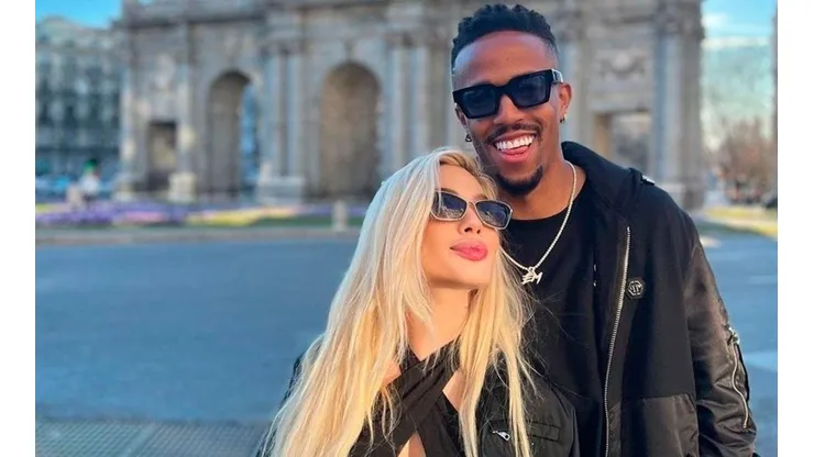 Karoline y Eder Militao.
