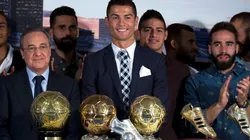 Florentino Pérez y Cristiano Ronaldo