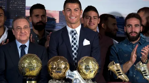 Florentino Pérez y Cristiano Ronaldo