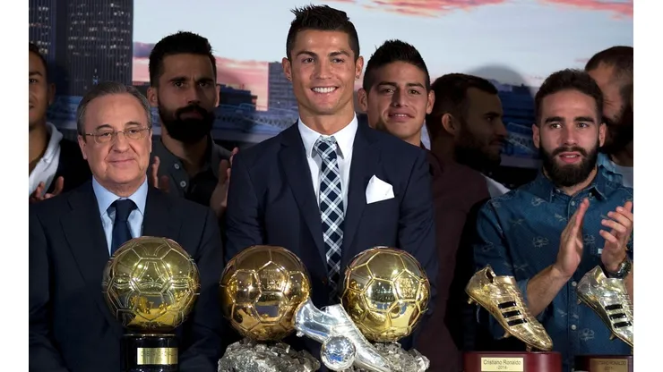 Florentino Pérez y Cristiano Ronaldo
