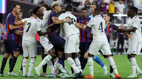 Imágenes del último Clásico.