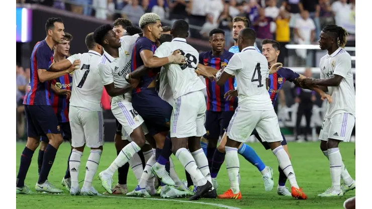 Imágenes del último Clásico.