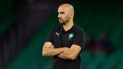 Walid Regragui, flamante entrenador de Marruecos.