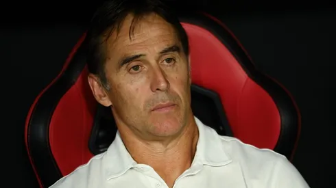 Julen Lopetegui en dirección.