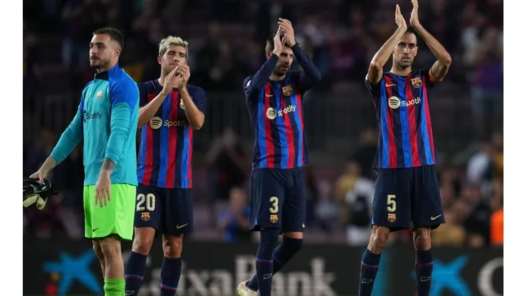 Barcelona en celebración con su público.