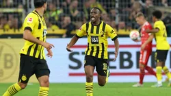 Moukoko y el primer gol