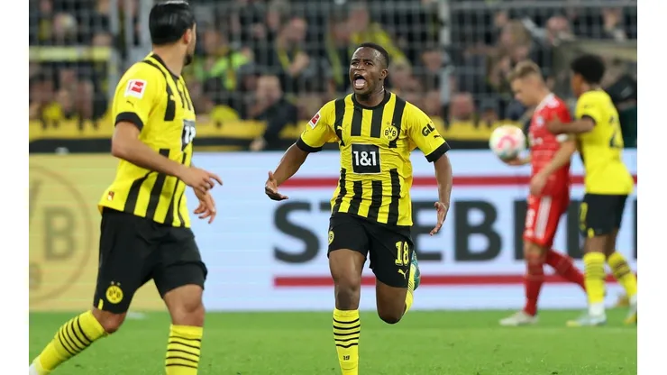 Moukoko y el primer gol