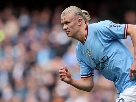 Haaland ya igualó al jugador que lo superaba en goles y ocasiones creadas en Europa