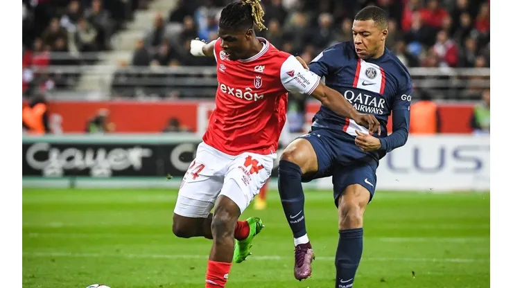 Mbappé no pudo desequilibrar ante Reims.