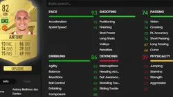 Antony en FIFA 23: estadísticas del jugador ¿Merece la pena en FUT?