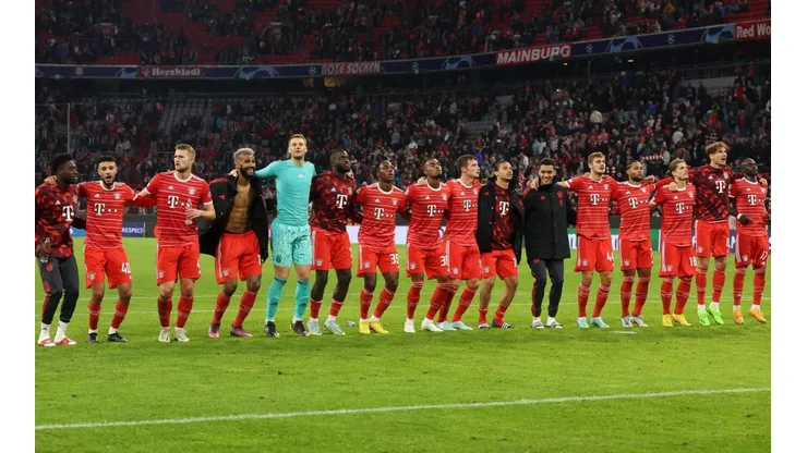 Festejo de Bayern Múnich.