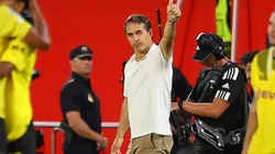 Julen Lopetegui se despidió de Sevilla.