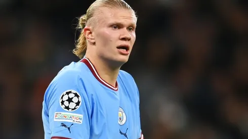 Erling Haaland, delantero del Manchester City.