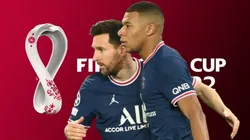 Lionel Messi y Kylian Mbappé, delanteros del PSG.