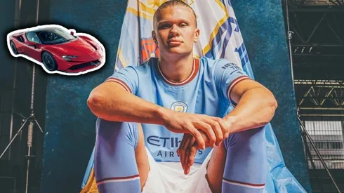 Haaland cuenta con una Ferrari SF90 Stadle.