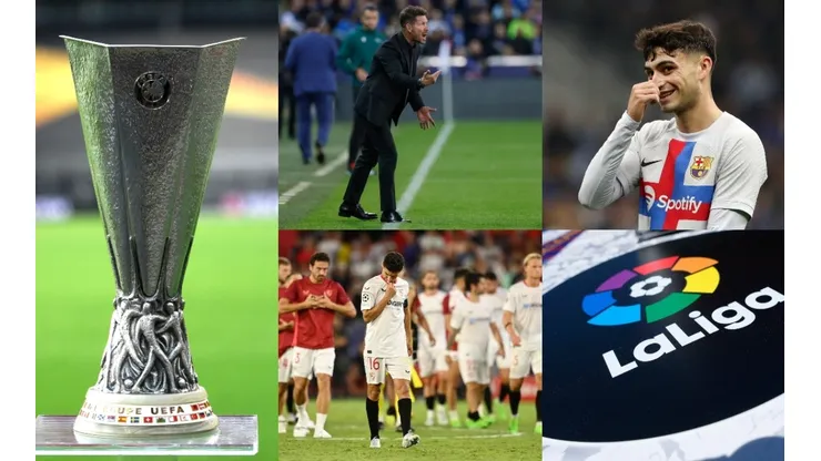 Liga Española, Champions y Europa League.