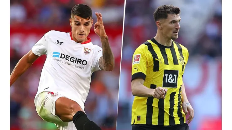 Sevilla ante Borussia Dortmund.