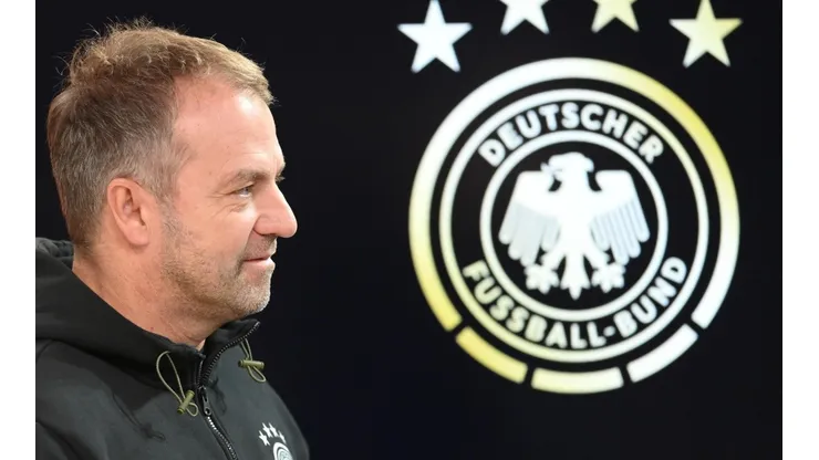 Hansi Flick, el entrenador de Alemania.