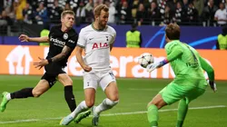 Harry Kane ante Kevin Trapp.