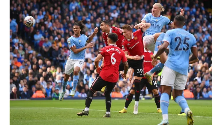 Gran victoria del City sobre el United por la Premier League.