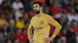 Gerard Piqué ante Mallorca.
