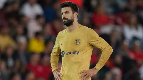 Gerard Piqué ante Mallorca.