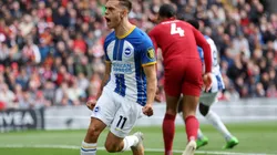 Trossard y su hat-trick en Anfield
