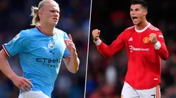 Erling Haaland y Cristiano Ronaldo.