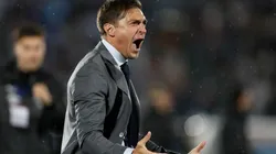 Diego Alonso, uno de los grandes responsables de la clasificación de Uruguay a Qatar 2022.