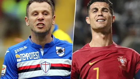 Antonio Cassano se encargó de hablar de Cristiano Ronaldo, entre otras figuras.