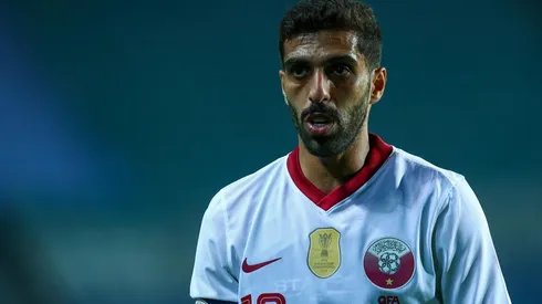 Hasan Alhaydos, uno de los jugadores más destacados de Qatar.