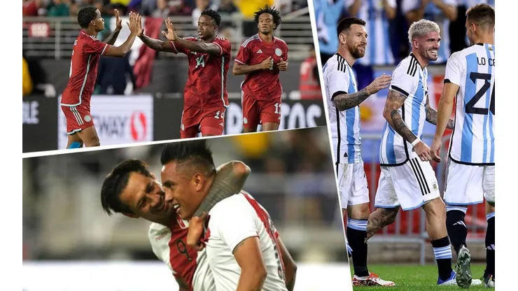 Tres de los equipos triunfadores este martes.