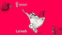 La'eeb es la mascota de la Copa del Mundo.