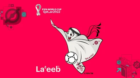 La'eeb es la mascota de la Copa del Mundo.